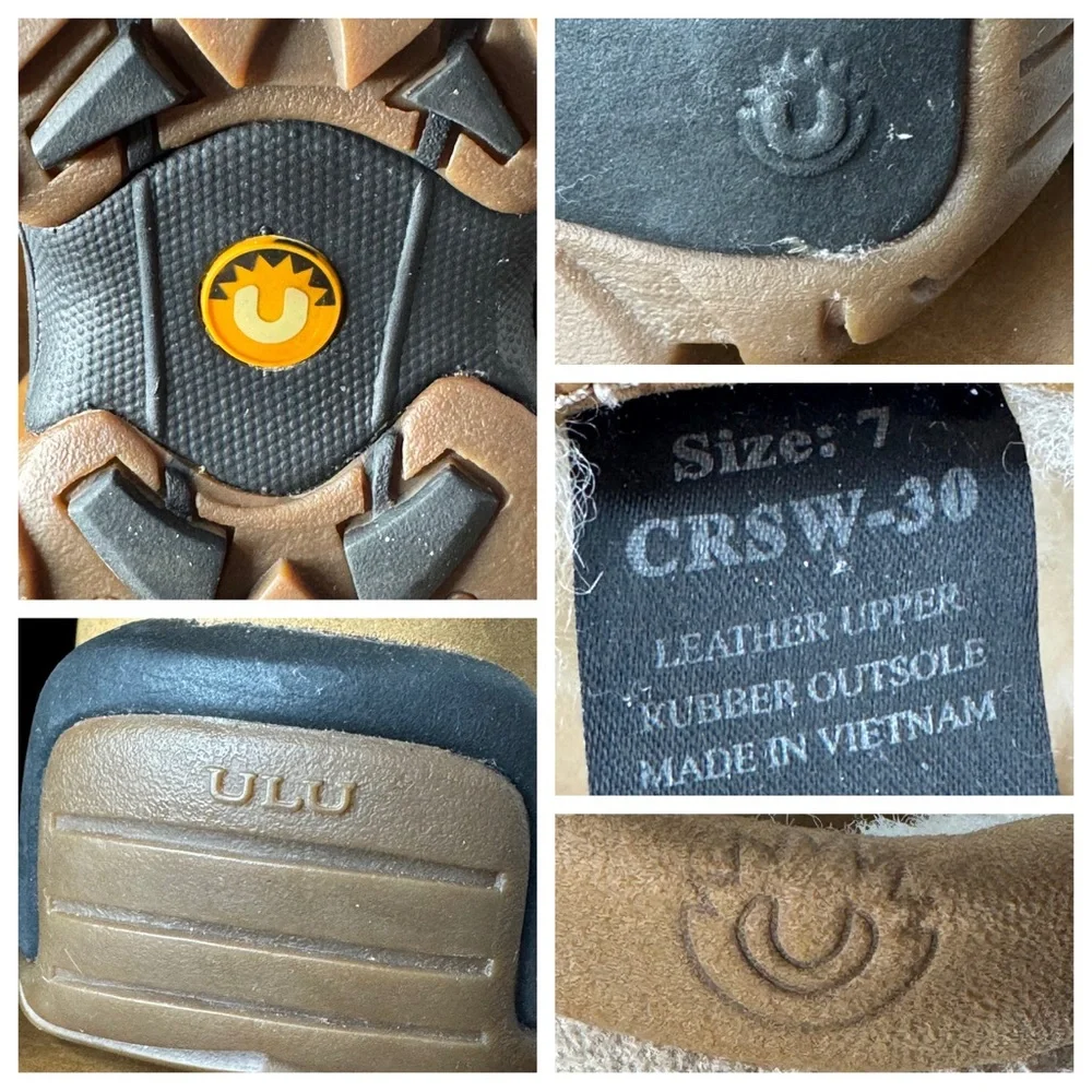 Women's Ulu Crow Shearling Boots